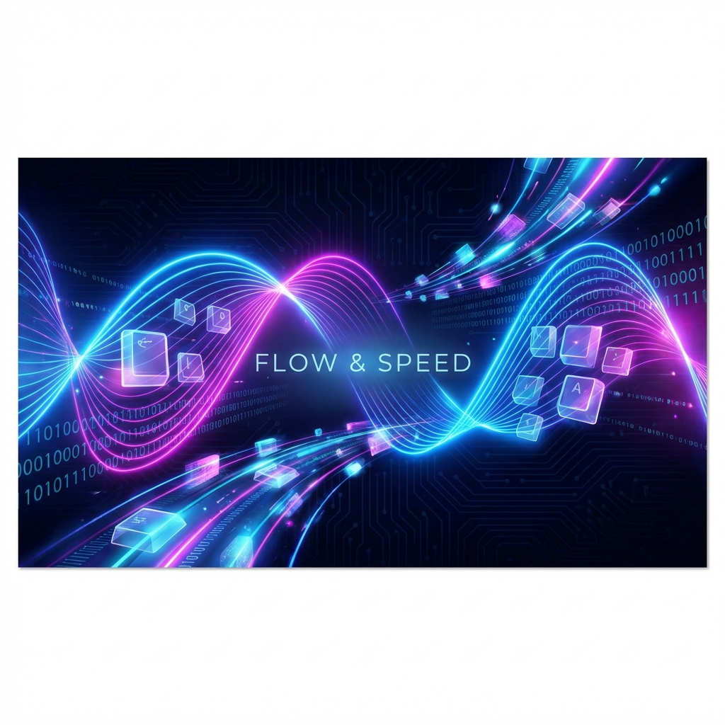 Futuristic Typing Interface